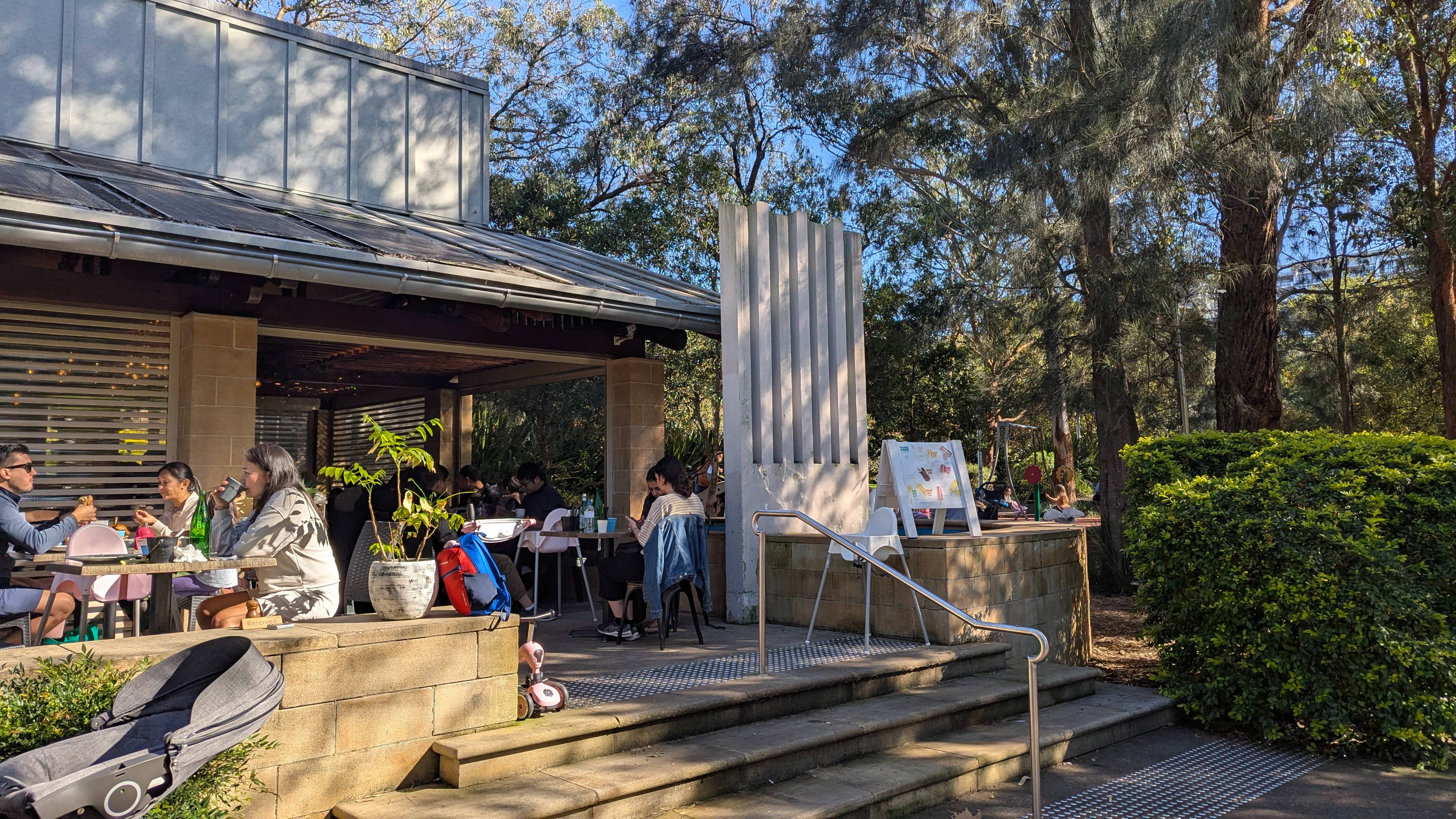 Sotto on Ryde cafe - a modern cafe with outdoor seating.